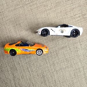Two Vintage Matchbox Racing Cars